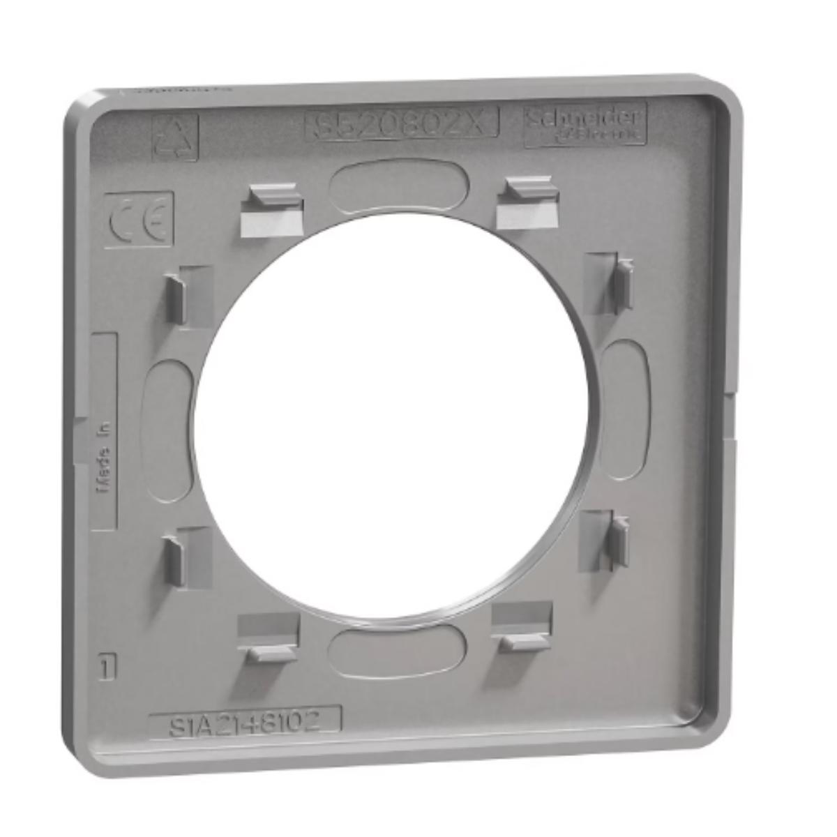 Plaque déco 1 poste - Odace Touch - Schneider