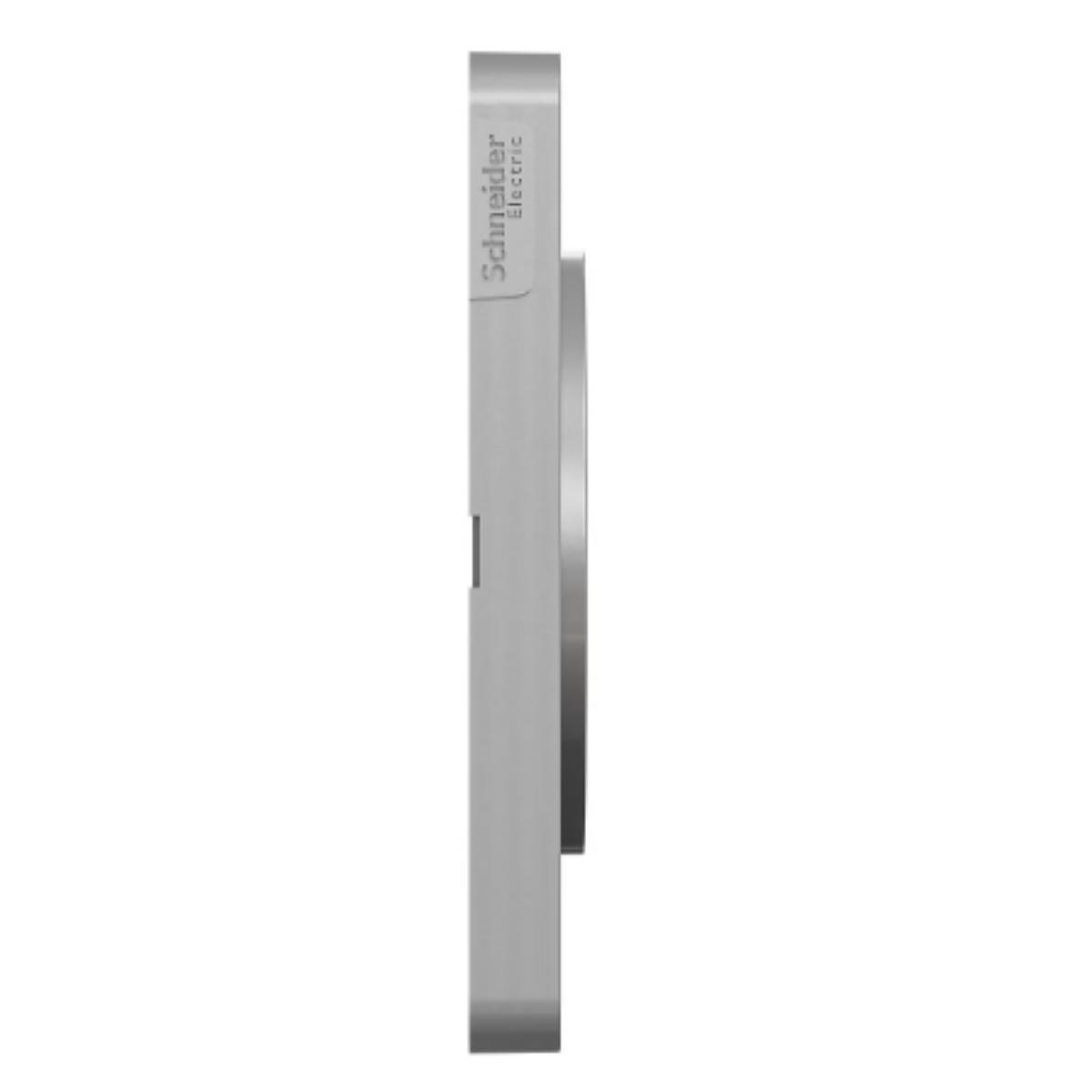 Plaque 3 postes entraxe 71mm - Odace Touch - Schneider