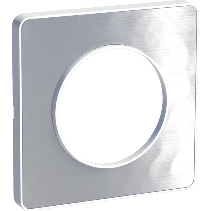Plaque de finition + liseré - Odace - Schneider