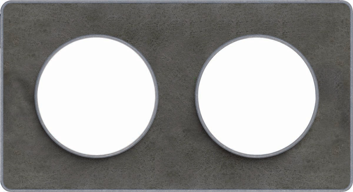 Plaque de finition + liseré - Odace - Schneider