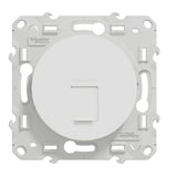 Prise RJ45 cat 6 blindée à vis Blanc - Odace - Schneider