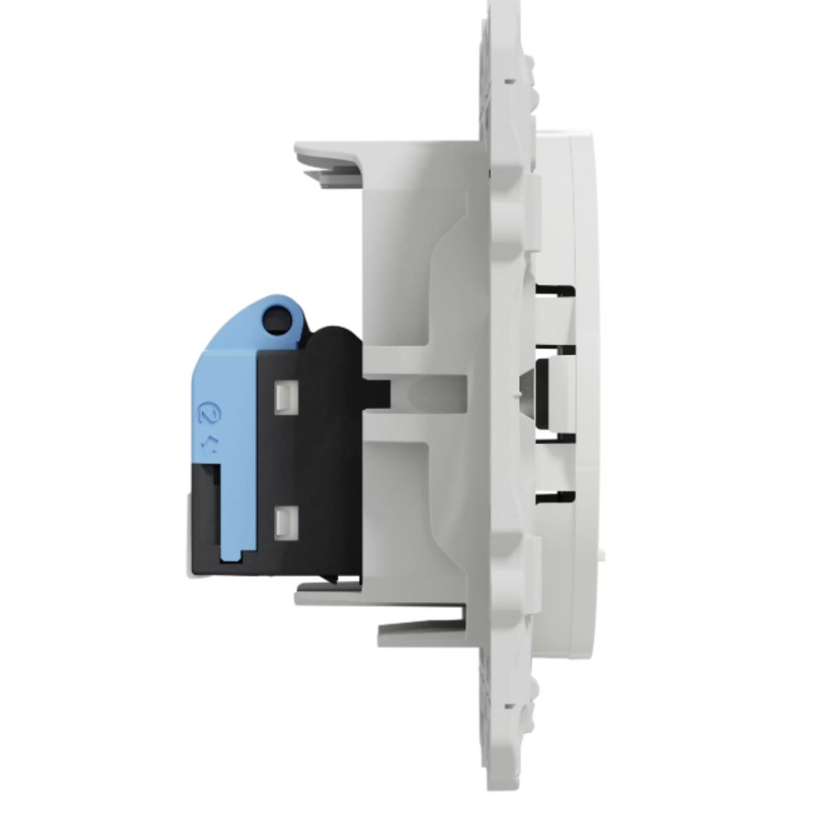 Prise RJ45 cat 6 blindée à vis Blanc - Odace - Schneider