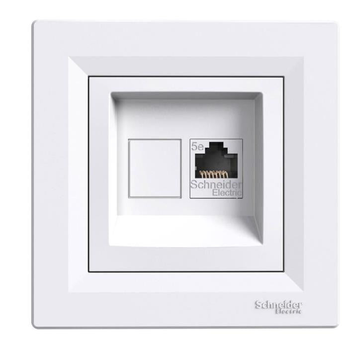 Prise de courant RJ45 Asfora - Schneider