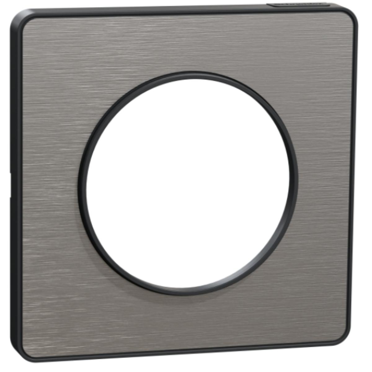 Plaque 1 poste - Odace Touch - Schneider