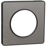 Plaque 1 poste - Odace Touch - Schneider