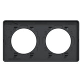 Plaque 2 postes H/V - Odace Touch - Schneider