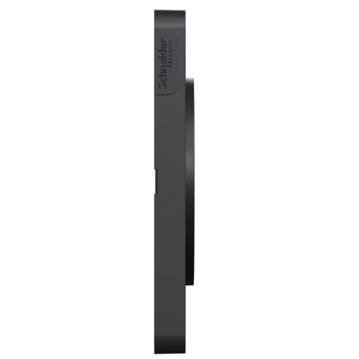 Plaque 3 postes H/V entraxe 71 mm - Odace Touch - Schneider