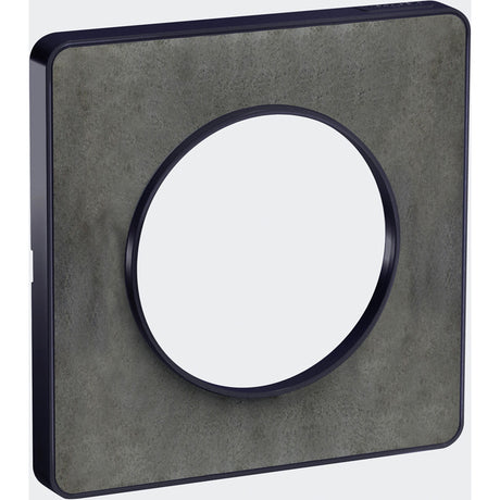 Plaque de finition + liseré - Odace - Schneider