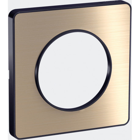 Plaque de finition + liseré - Odace - Schneider