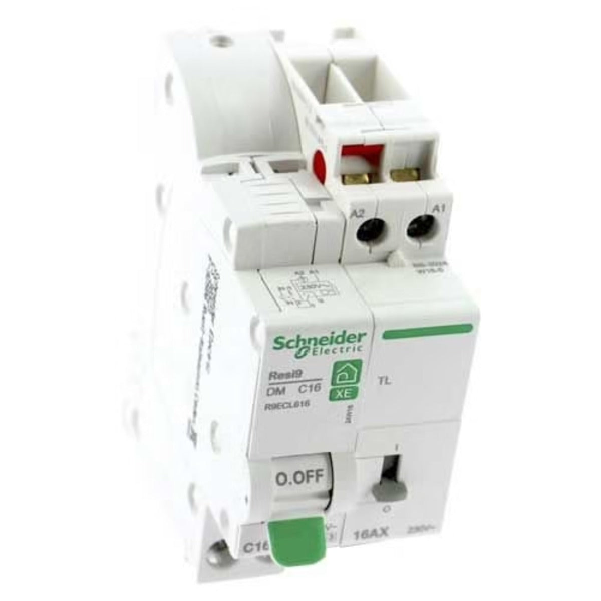 Disjoncteur + télérupteur 1P+N (16A) XE - Schneider