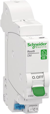 Disjoncteur automatique Rési9 1P+N (2A Courbe C/ 3KA) XE - Schneider