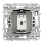 Prise RJ45 cat 6 non blindée à vis Blanc - Odace - Schneider