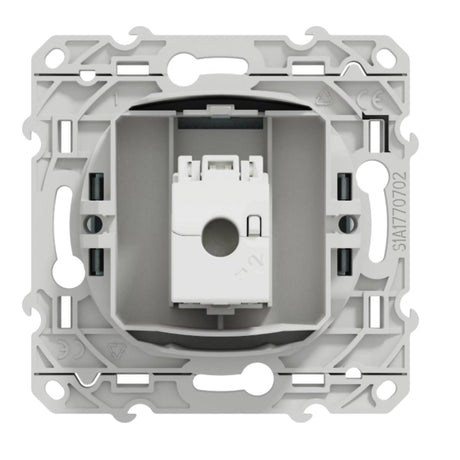 Prise RJ45 cat 6 non blindée à vis Blanc - Odace - Schneider
