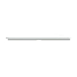 Plaque finition 2 postes verticale 71 mm - Ovalis - Schneider