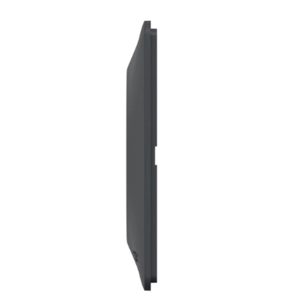 Plaque finition 3 postes horizontale 71 mm - Ovalis - Schneider