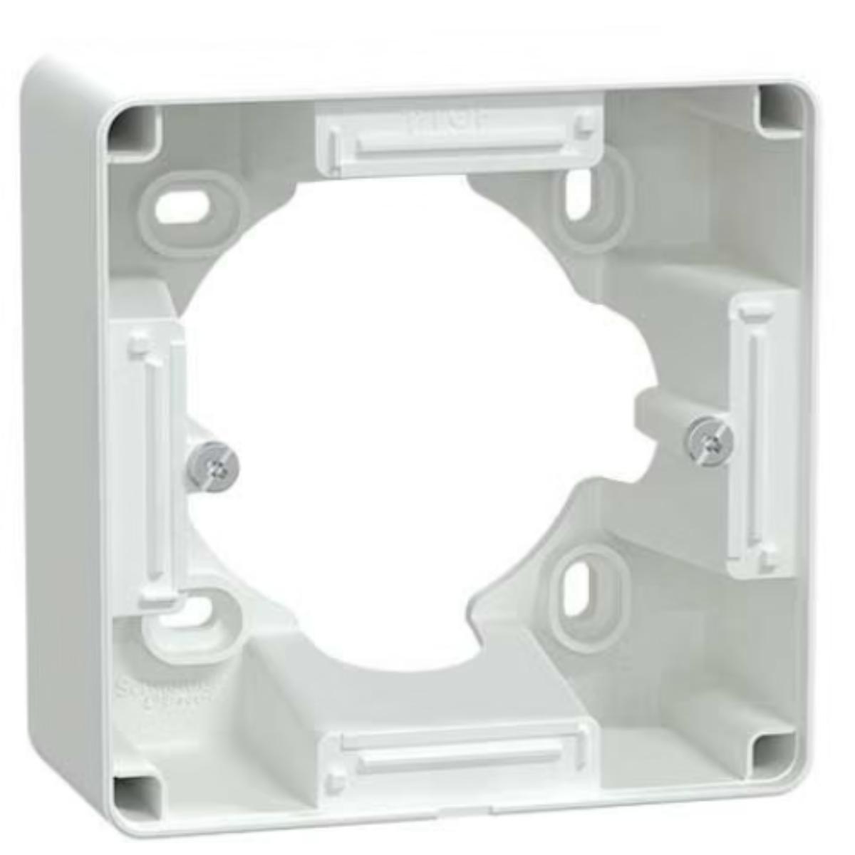 Boîte saillie 36 mm 1 poste pour appareillage - Ovalis - Schneider