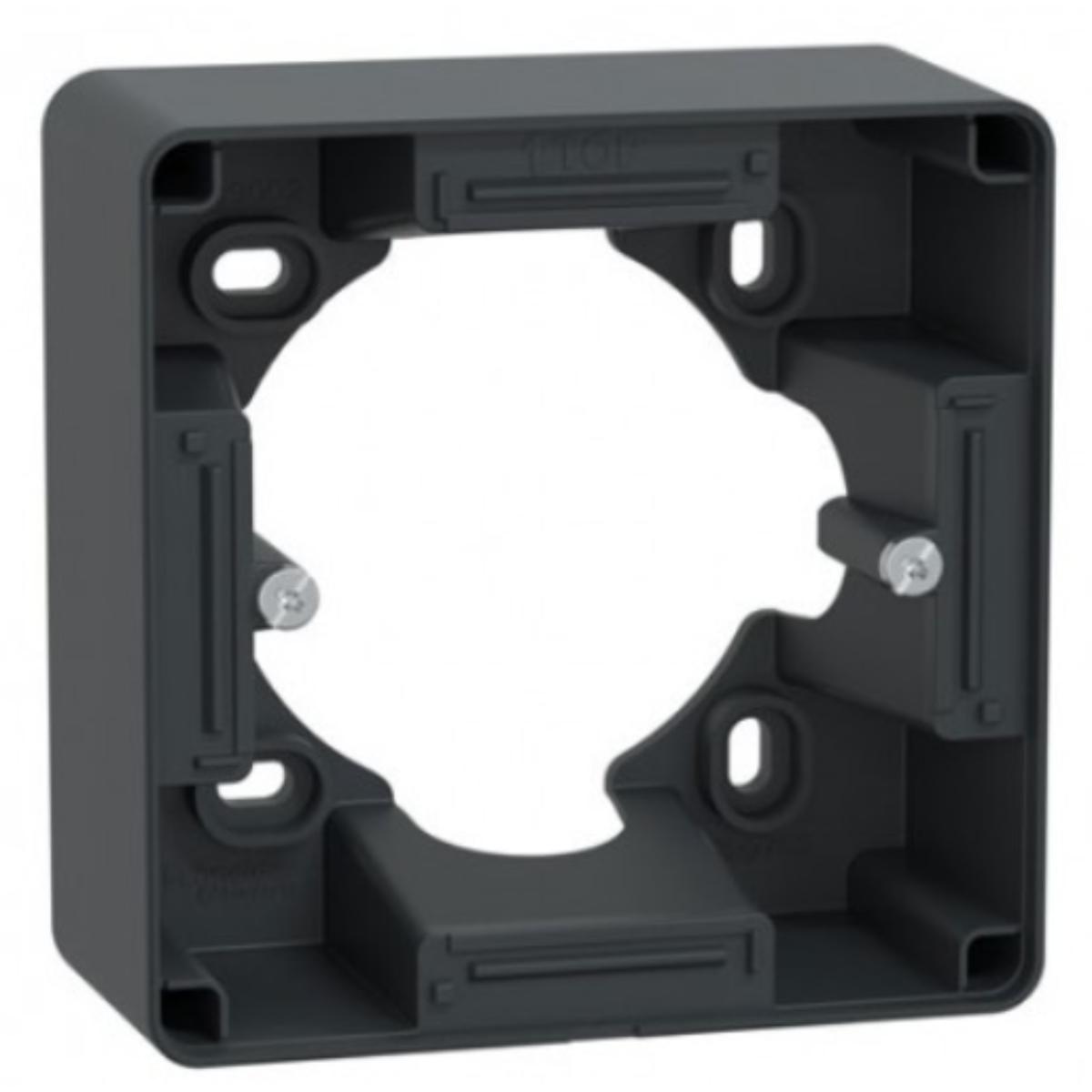 Boîte saillie 36 mm 1 poste pour appareillage - Ovalis - Schneider