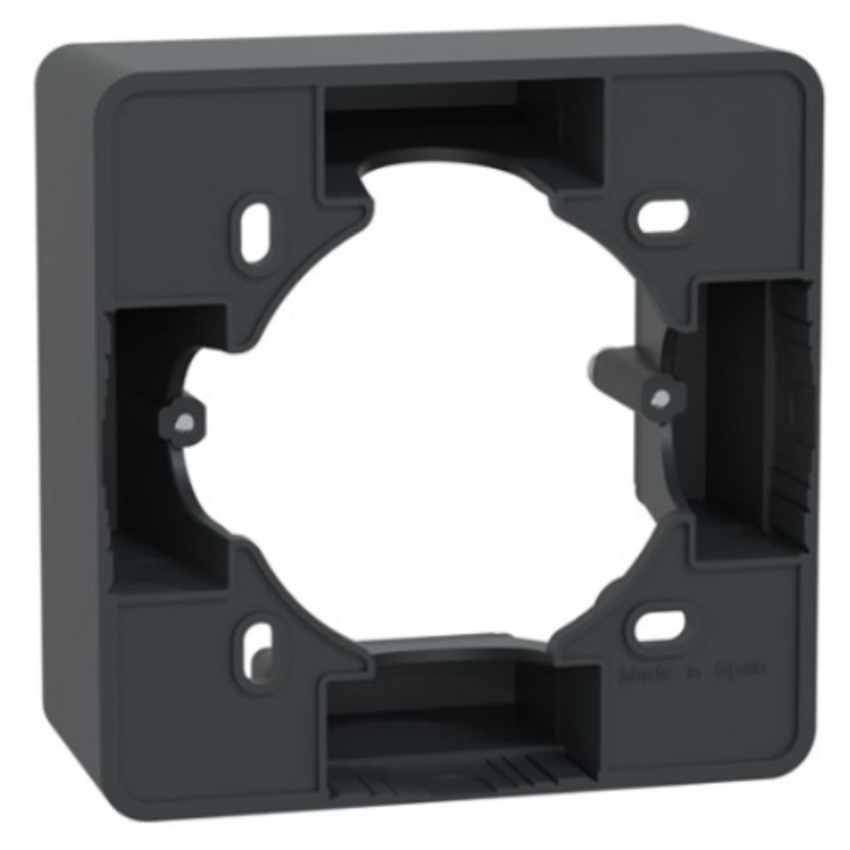 Boîte saillie 36 mm 1 poste pour appareillage - Ovalis - Schneider