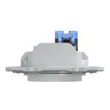 Prise RJ45 cat 6 blindée auto Blanc - Ovalis - Schneider