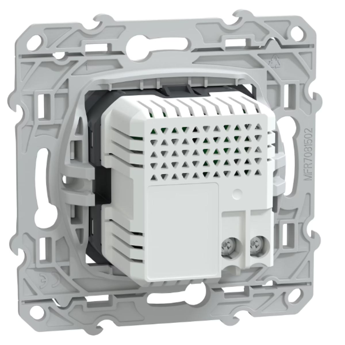 Double chargeur USB A+C 12W Blanc - Ovalis - Schneider Electric