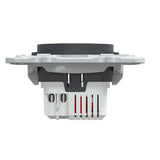 Double chargeur USB A+C 12W anthracite encastré - Ovalis - Schneider