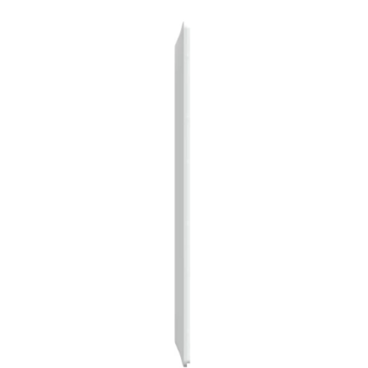 Plaque finition 3 postes verticale entraxe 71 mm - Ovalis - Schneider