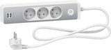 Bloc multiprise 2P+T + 2 USB - Schneider
