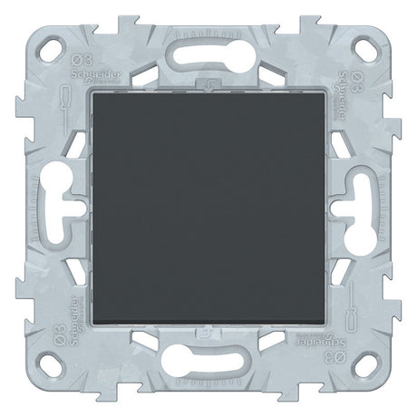 Bouton poussoir 10A connexion rapide - Unica - Schneider