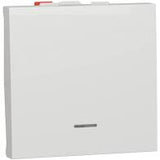 Bouton poussoir + voyant LED 10A - Unica - Schneider