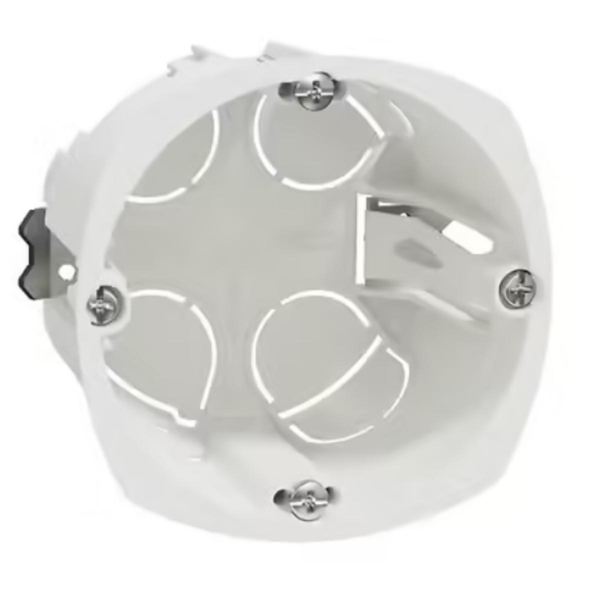 Boîte encastrement Ø67mm prof. 50mm 1 poste - Multifix - Schneider