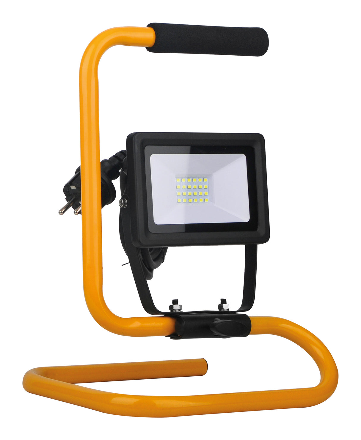 Projecteur LED portable + câble 20W - Jaune - Zenitech
