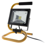 Projecteur LED portable + câble 20W - Jaune - Zenitech