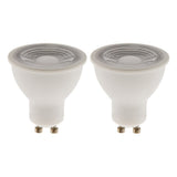 Lot de 2 spots LED GU10 5W - Blanc neutre - 400lm 6500K  - Zenitech