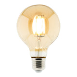 Ampoule déco filament LED ambrée E27 - Elexity