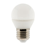 Ampoule LED sphérique E27 5,2W - Blanc chaud - 470lm 2700K  - Zenitech