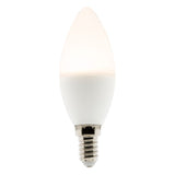 Ampoule LED E14 flamme 5,2W - Blanc chaud - 470lm 2700K  - Zenitech