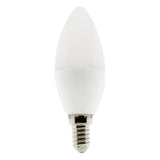 Ampoule LED E14 flamme 5,2W - Blanc chaud - 470lm 2700K  - Zenitech