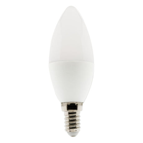 Ampoule LED E14 flamme 5,2W - Blanc chaud - 470lm 2700K  - Zenitech