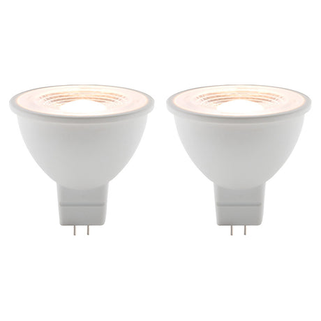 Lot de 2 spots LED GU5,3 350lm 2700K (blanc chaud) - Elexity