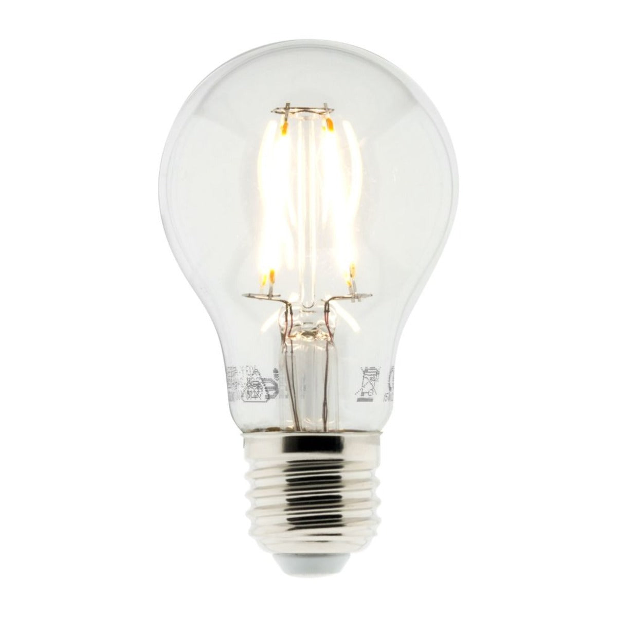 Ampoule déco filaments LED E27 4W - Blanc chaud - 470lm 2700K  - Zenitech