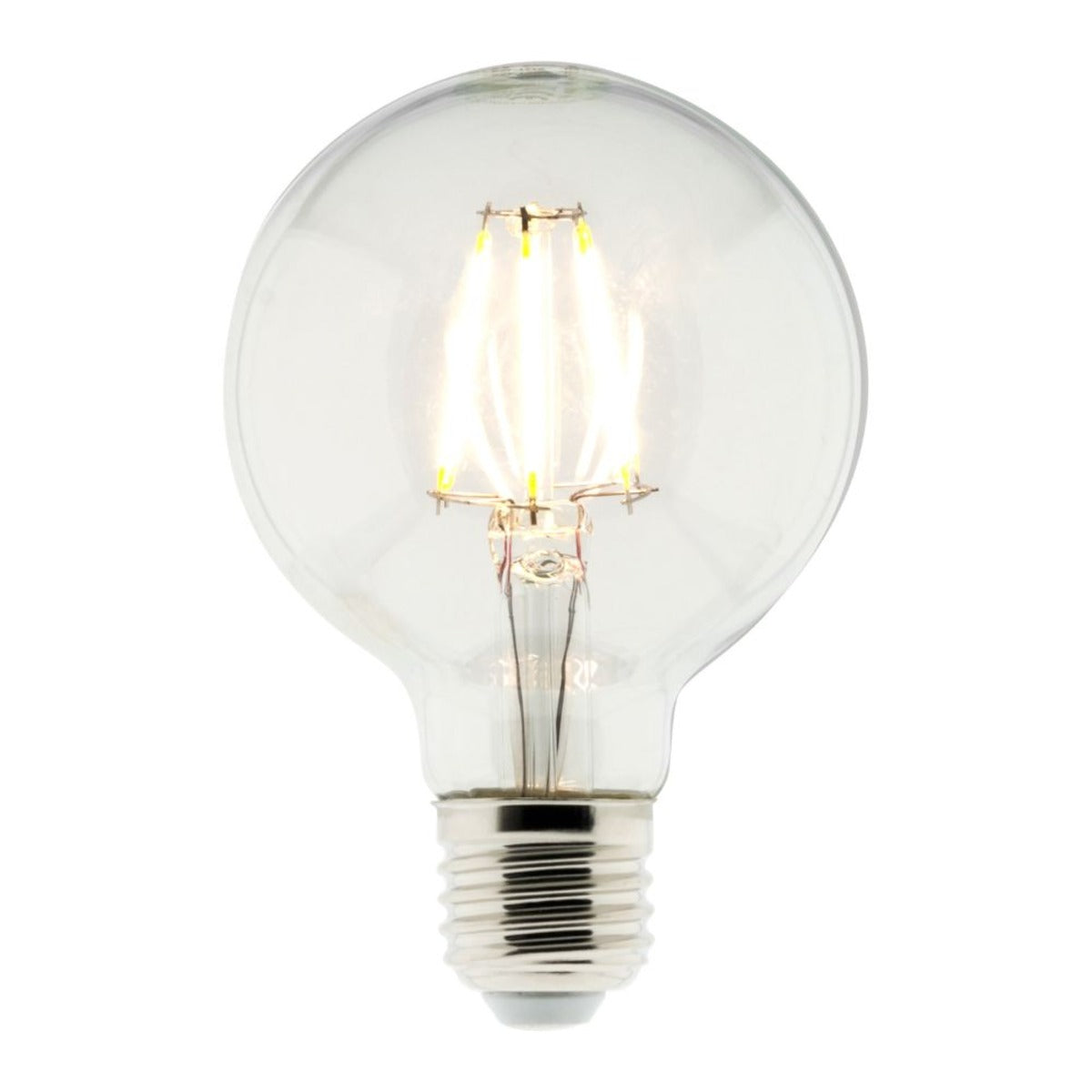 Ampoule déco filaments LED E27 6W - Blanc chaud - 600lm 2700K  - Zenitech