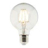 Ampoule déco filaments LED E27 6W - Blanc chaud - 600lm 2700K  - Zenitech