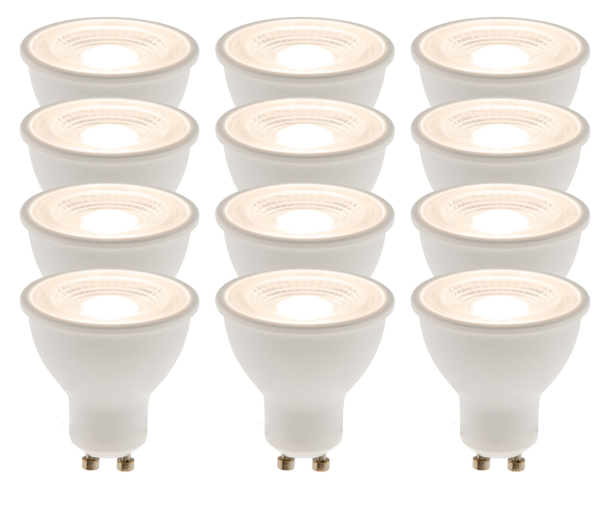 Lot de 12 spots LED 5W GU10 réflecteur - Zenitech