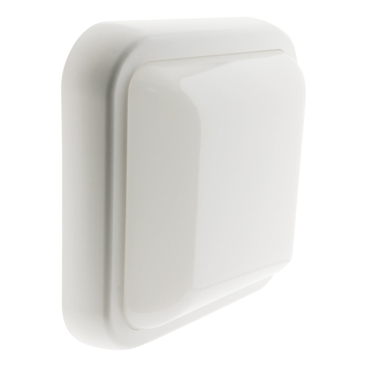 Hublot carré LED 15W 1050lm IP44 Blanc - Zenitech