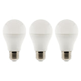 Lot de 3 ampoules LED E27 6W - Blanc chaud - 470lm 2700K  - Zenitech