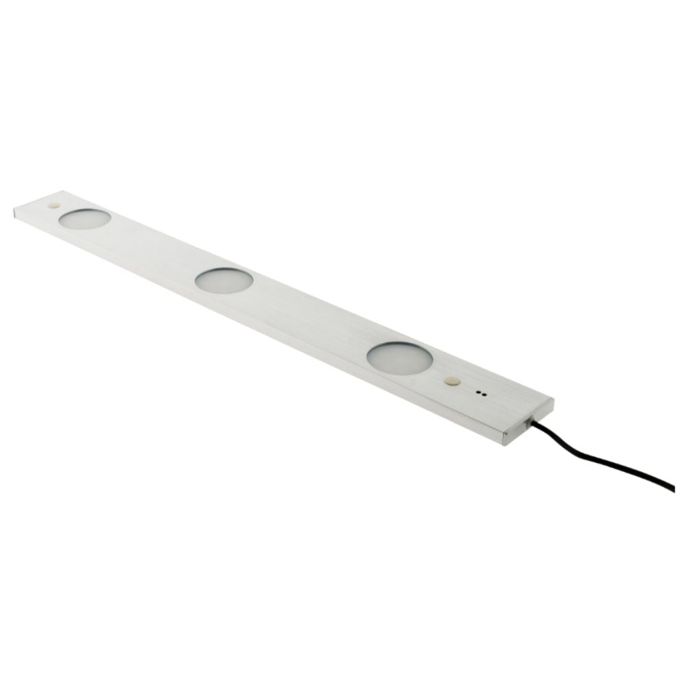 Réglette LED ultraplate 3 spots + détecteur de mouvement - Zenitech