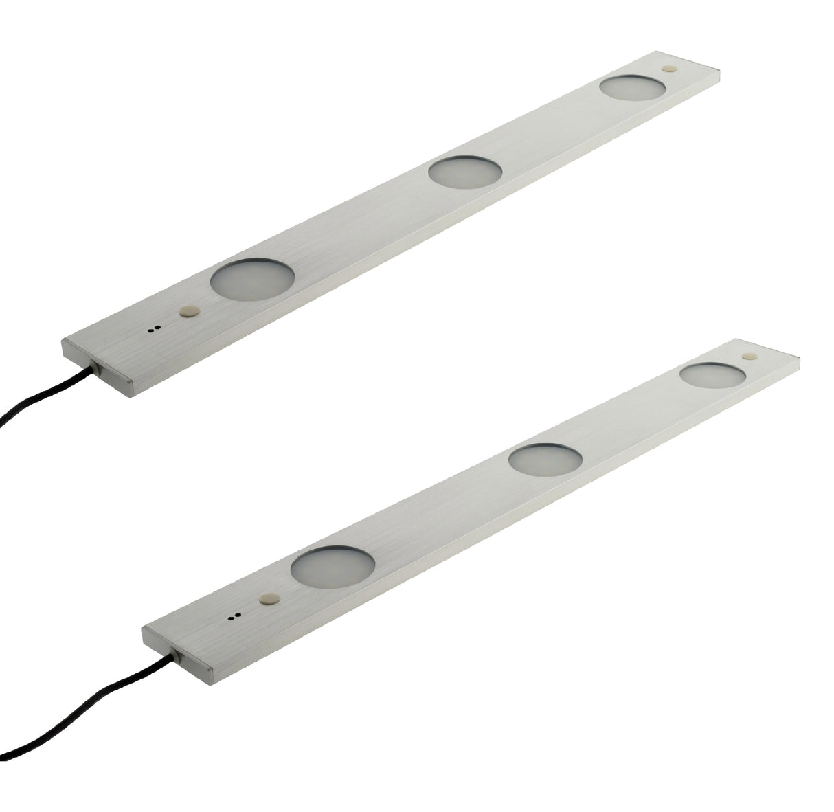 Réglette LED ultraplate 3 spots + détecteur de mouvement - Zenitech