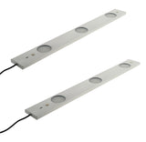 Réglette LED ultraplate 3 spots + détecteur de mouvement - Zenitech