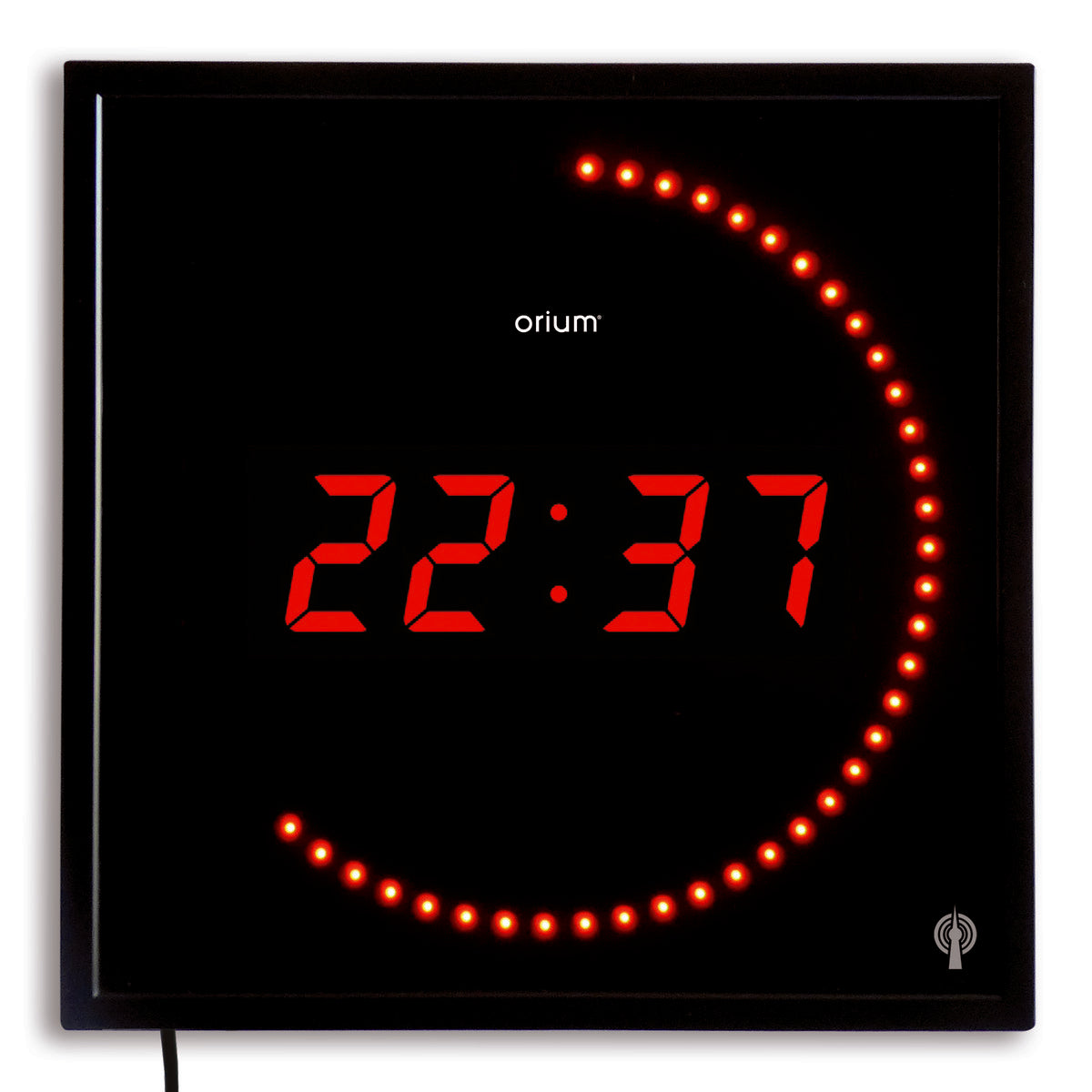 Horloge à LED radio contrôlée - Orium
