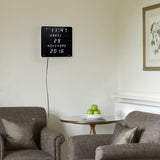 Horloge LED Ephemeris 28x28cm - Orium